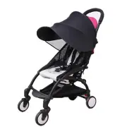 Anti-UV Universal Stroller Canopy Baby Car Seat Sunshade Pram Sun Cover Black