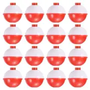 1.25 Inch Fishing Bobbers, 30 Pack Plastic Push Button Round Fishing Float