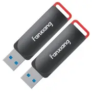2 Pack 128GB USB Flash Drive, USB 3.2 Gen1 Thumb Drive, 200MB/s USB Drive, US...