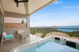 南查汶海灘的2臥室 - 100平方公尺/2間專用衛浴Poda @ Comoon Penthouse with stunning sea views