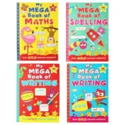 Mega Learning Book with Gold Reward Stickers Age 4-6 Years