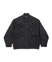 Unity Sports Icon Patchwork Jacket in Black 1,2 black