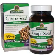 Nature's Answer Grape Seed Standardised Herbal Extract 150mg 60 Capsules
