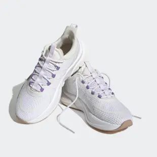 【adidas 愛迪達】慢跑鞋 女鞋 運動鞋 緩震 AlphaBounce + 白 HP6150