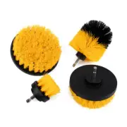 4Pcs/Set Electric Drill Brush Cleaning Pool Tile Upholstery Car Seat Rotary Tool