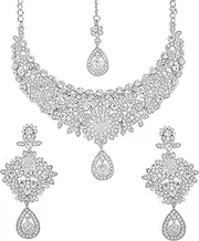 [Touchstone] Hollywood Glamour Grand Wedding Evening wear Jewelry Necklace for Women