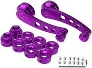 TNKNCEVHVA 1Set Universal Car Window Handle Winder Riser Replacement Winder Crank Riser Window Handles Aluminum Alloy Car Window Switch(Purple)