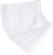 FIXOSHEE 100Pcs Clear Adhesive Shipping Label Pouches Transparent Packing List Envelopes Self Sealing Document Sleeves for Easy Identification for