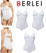 36C Pack of 3 Berlei Classic Total Support Non-Wired Panty Corselette Womens