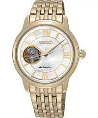 在飛比找Yahoo!奇摩拍賣優惠-SEIKO Presage 簍空機械女錶(SSA850J1)