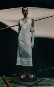 [Erdem] Sequined Midi Cocktail Dress