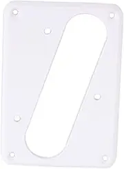 UPKOCH Single Layer White Guitar Pickup Cover Flat Base Humbucker Mounting Ring for Bridge Durable Replacement Pickup Ring for Electric Guitar Fine Workmanship