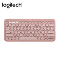 在飛比找momo購物網優惠-【Logitech 羅技】K380s 跨平台藍牙鍵盤(玫瑰粉