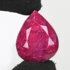 Natural 105.75 Ct. African Top Quality Red Ruby Pear Cut Loose Gemstone