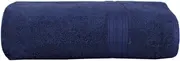 Large Bath Towels, Cotton Soft and Highly Absorbent, Absorbent Beach Towel, Bathroom Towels, Lighter Weight, Quick Dry (Blue)