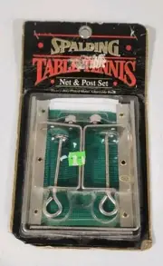 VTG Spalding Table Tennis Ping Pong 6"x66" Net & Post Set Sealed. Brand New!