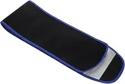 Kisangel Fitness Waist Trainer Belt Adjustable Sweat Band for Men Women Comfortable Waist Trimmer for Running Gym Workouts for Boosting Fat Burning Shaping Blue
