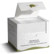 Premium Disposable Face Towels, Extra Large, Lint Free, Super Soft, 100% Biod...