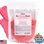 Curacoro Italian Wax Beans - 500g Hard Wax Beads for Full Body Hair Removal o