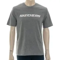 在飛比找momo購物網優惠-【SKECHERS】男短袖衣(TS72LTGY)