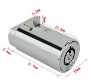 Vending Machine Lock Cylinder and Keys for Coke, Pepsi, Soda Machines Accs