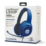 LucidSound LS10P Wired Stereo Gaming Headset w/Mic for PlayStation - Blue