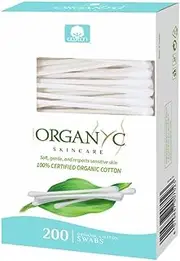 Organyc Organic Cotton Swabs 200 Pieces