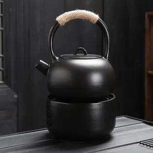 煮茶器陶瓷提梁煮茶壺電陶爐煮茶爐白茶普洱電熱燒茶壺套裝燒水壺