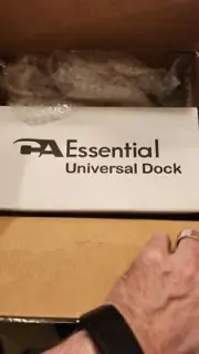 Cyber Acoustics Essential Docking Station DS-6000-BLACK