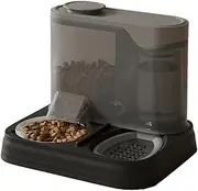 Automatic cat Feeder Dry and Wet Separation Splash-Proof 2-in-1 Feeding Dispenser for Travel, Multi-pet Households, Vacation, Apartment |Automatic Fish Feeder,Food and Water Dispenser for Pets -