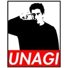 Friends TV Show Joey Unagi Car Sticker Bumper Large Decal - 5.25 x 6.5 Inches