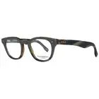 Ermenegildo Zegna ZC 5011 Men Olive Green Optical Frame Printed Eyeglasses