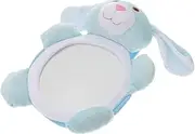COOPHYA Safety Rear Facing Mirror Cute Rabbit Design Car Mirror for Backseat Shatterproof Durable Easy to Install for Boy Girl Care and Monitoring for All Vehicles