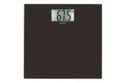 PROPERT 150KG GLASS DIGITAL BATHROOM SCALE - BLACK