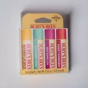 burt bees lip balm 4 Pack