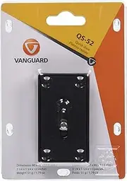 Vanguard QS-52 - Tripod Accessories (Black, 6.35 mm (0.25 inch)