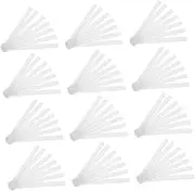 BESTYASH Fan Making Kit 12pcs Foldable Fan Frames Handles for Educational Craft Uses