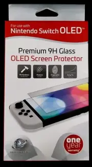 3rd Earth Premium Tempered Glass Screen Protector Guard For Nintendo Switch OLED
