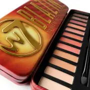 W7 Blazin' Neutrals on Fire Eye Colour Palette - 12 Shades