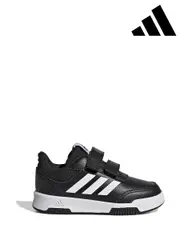 adidas Black/White Black Tensaur Sport Hook and Loop Trainers (M89226) | $53