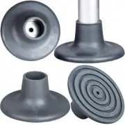 4 PCS Replacement Feet Caps for Bedside Commode Seat 1-1/8 I.D Rubber Feet