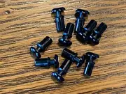 10 New Plastic Snap Rivets for Vintage Stereo Sansui Harman-Kardon (Qty Avail)
