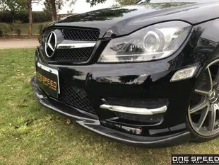 【耀天國際】BENZ W204 C250 C300 GH款 卡夢前下巴