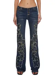 [dELiA*s by Dolls Kill] King’s Road Flared Jeans