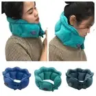 Foldable Travel Pillow Inflatable Cervical Vertebra Pillow Travel