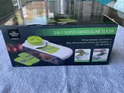 Sharper Image 3in1 Mandoline Slicer, Grater and Julienne blades Stainless Steel
