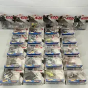 SEALED 26 Hot Wheels Star Wars Starships with Flight Stands by Mattel 2016 2017