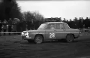 JArs W Damberg & Fergus Sager Renault R8 Gordini RAC Rally 1965 Old Photo 1