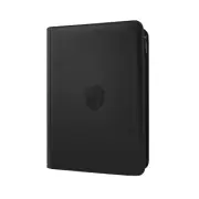9 Pocket Zipper Card Binder, 360 Trading Card Holder Book, Premium PU Cover Zip