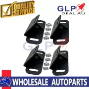 4 Tie Down Anchor Point Brackets Bolt Kit Fit Rhino Rack Pioneer Platform Yakima